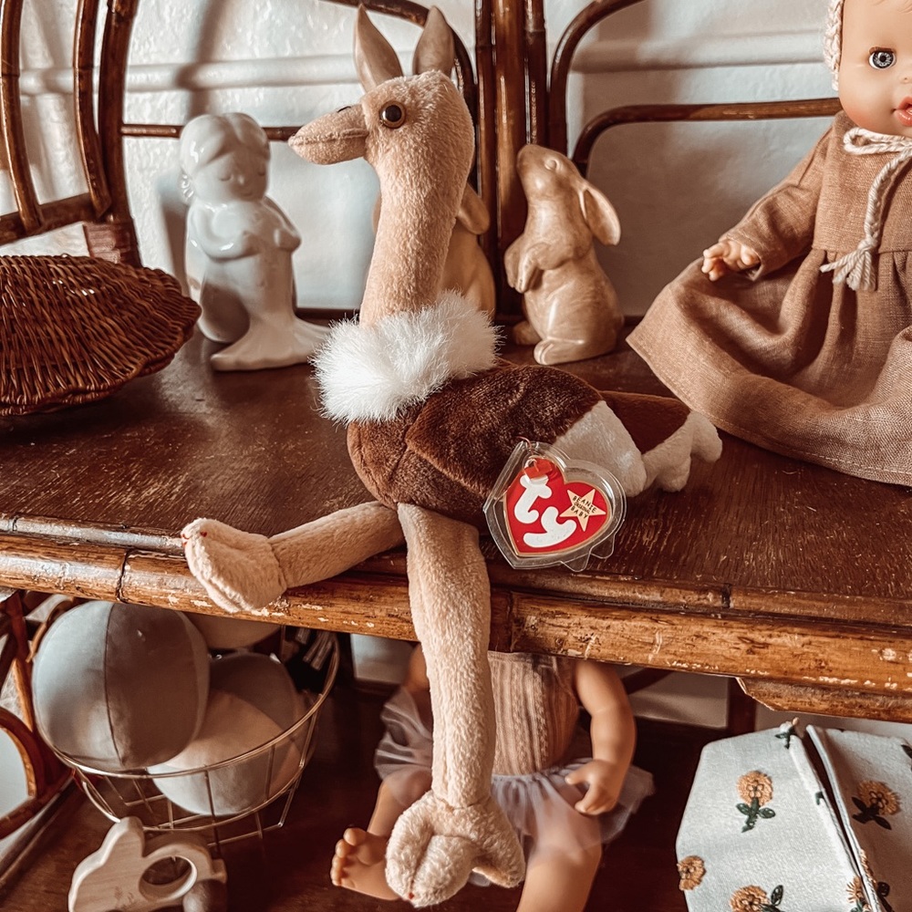 Stretch the Ostrich Ty beanie babies